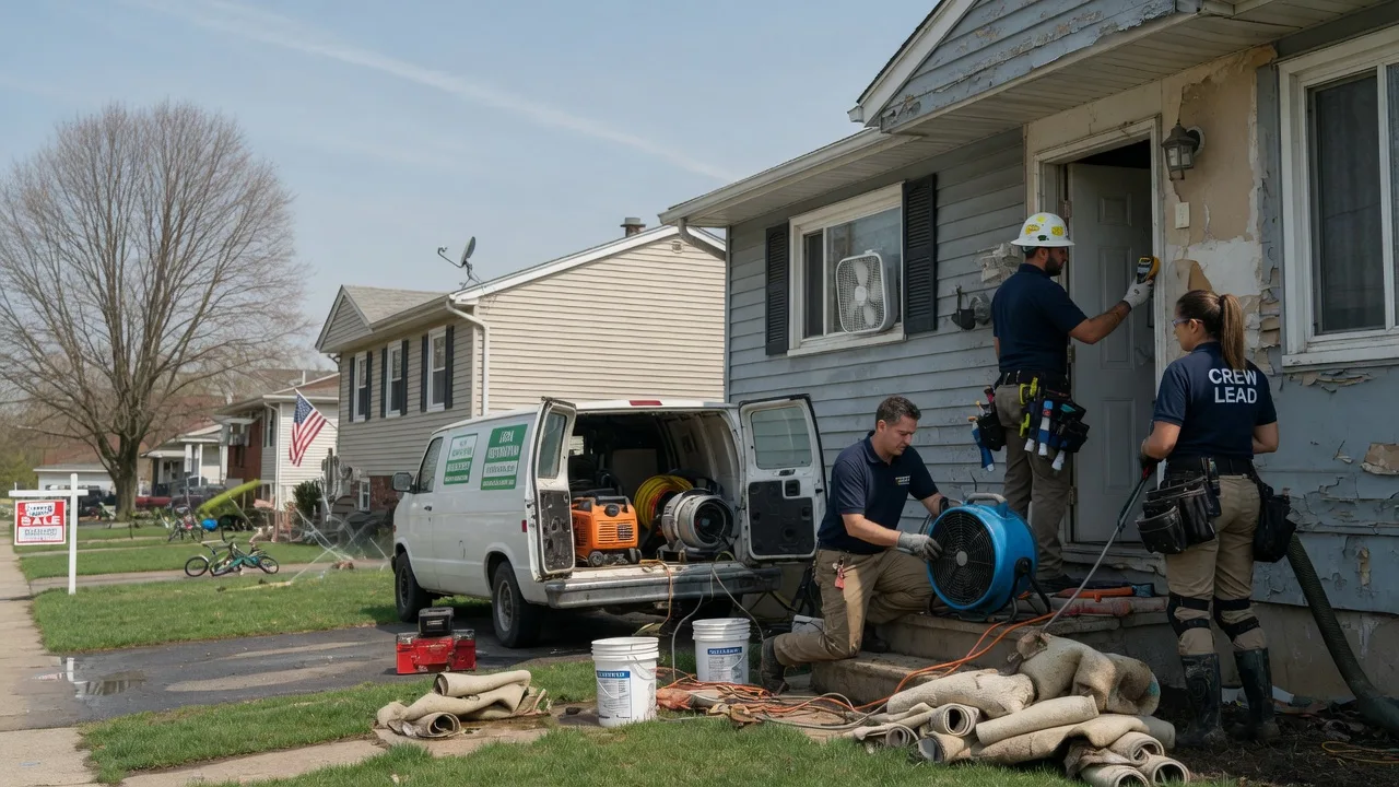 Flood Cleanup in Fort Towson, OK near me
