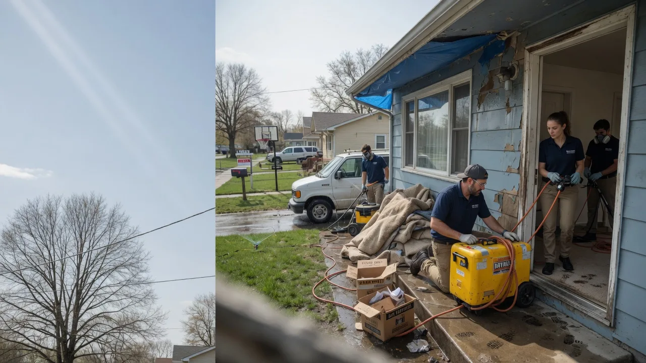 Basement Flood Cleanup in Fort Towson, OK near me